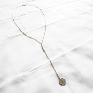 Charming Charlie | Long Drop Pendant Y Necklace
